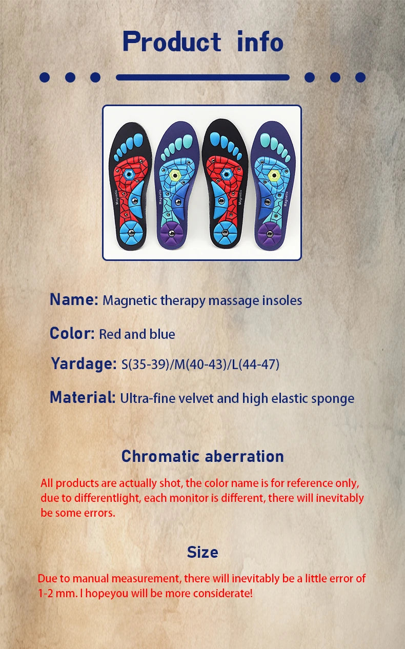 Magnisoles - Magnetic Insoles